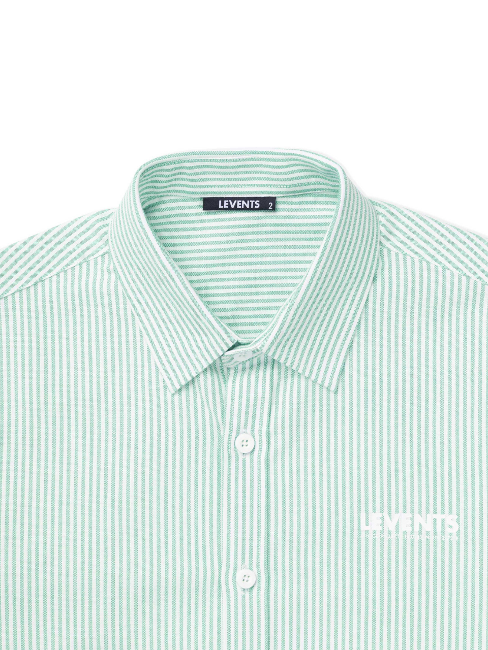 XL Logo Striped Button Down