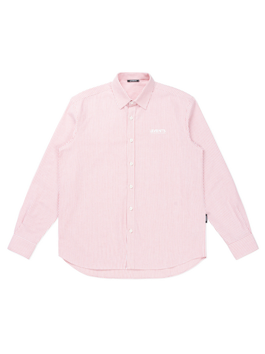 XL Logo Striped Button Down