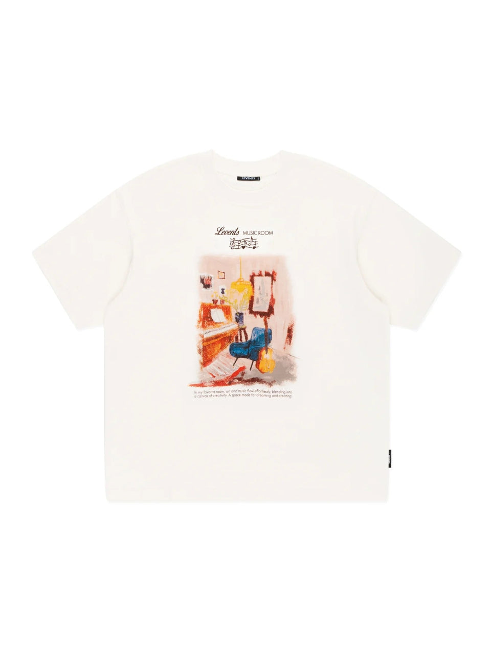 Music Room Semi-Oversized Tee
