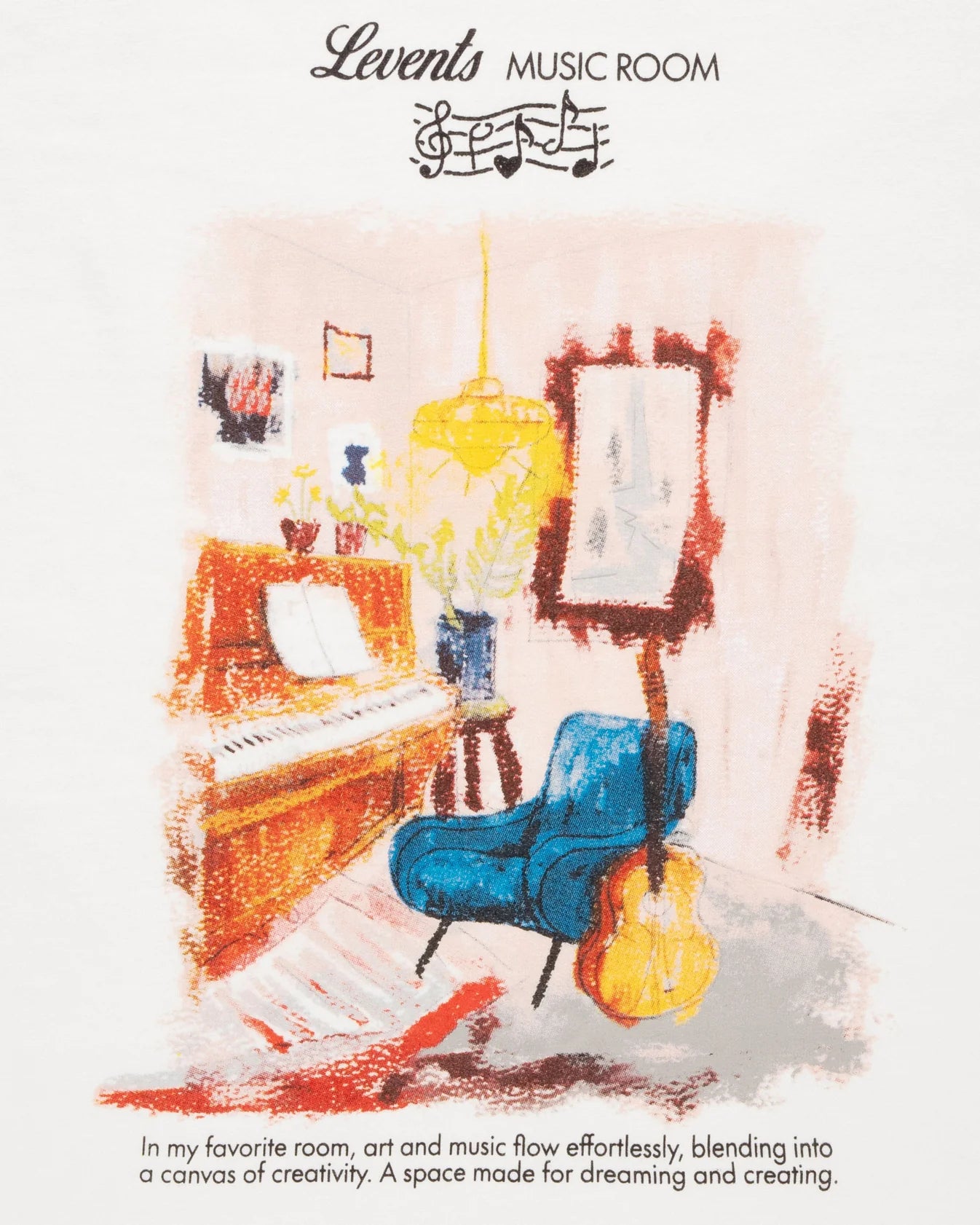 Music Room Semi-Oversized Tee