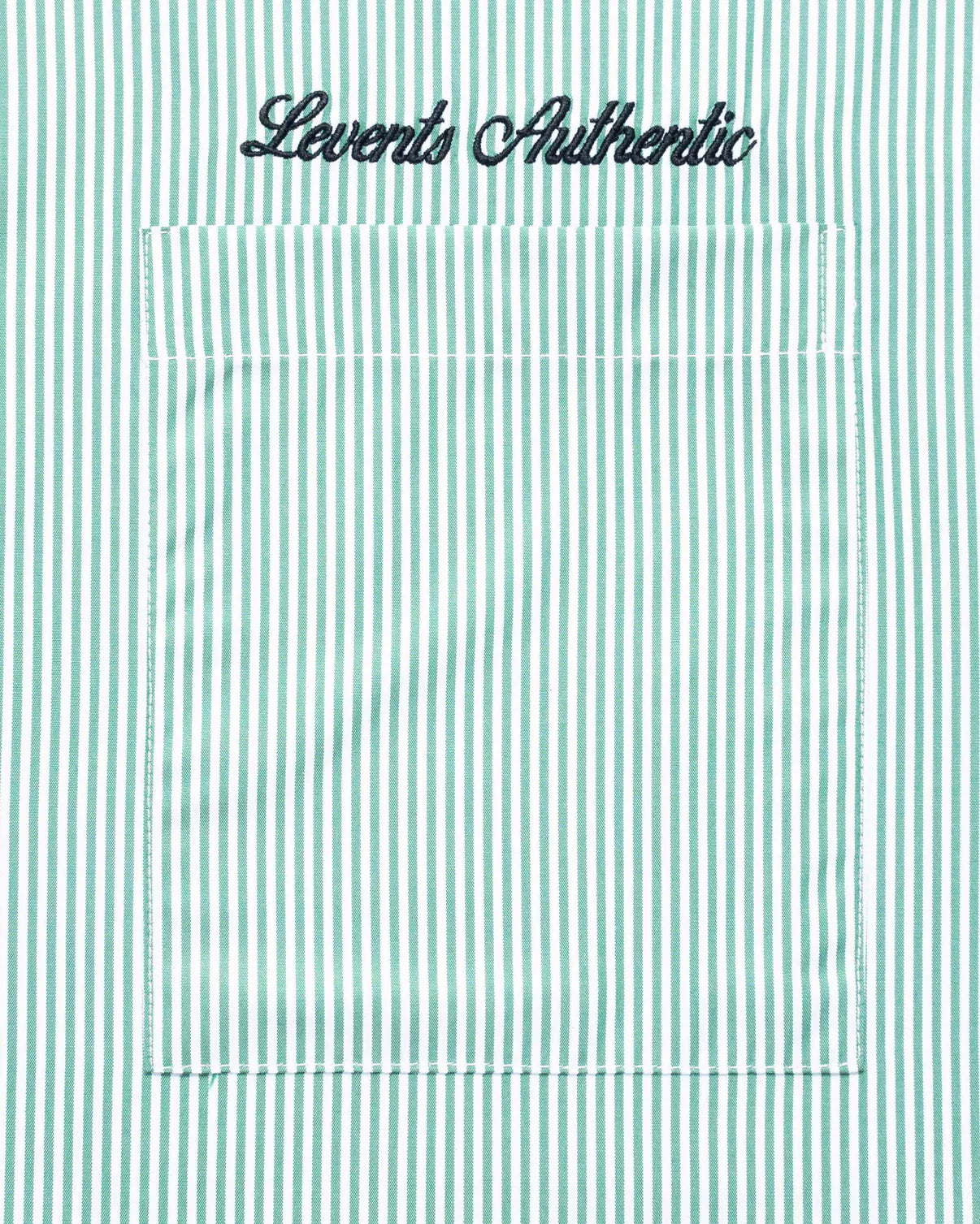 Authentic Striped Short Sleeved Button Down