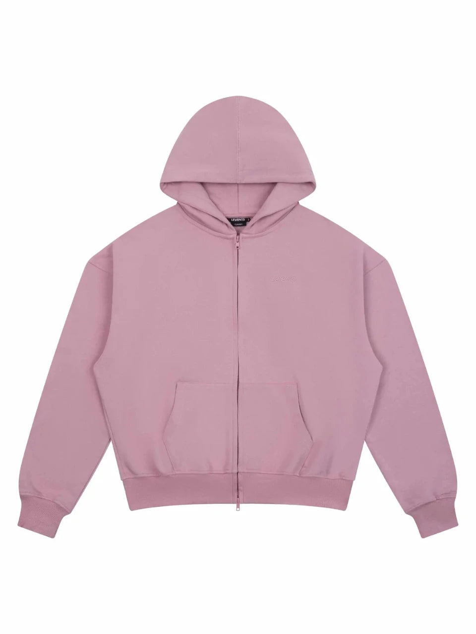 Classic Double Zip Hoodie Boxy 2.0