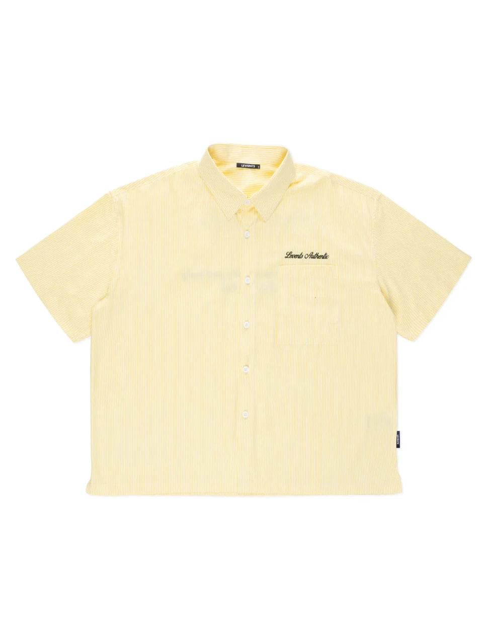 Authentic Striped Short Sleeved Button Down