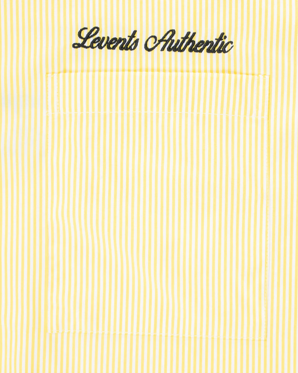 Authentic Striped Short Sleeved Button Down